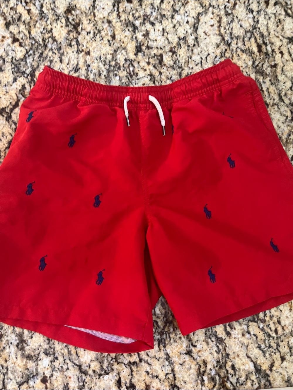 Polo Ralph Lauren Pony Embroidered Swim Trunks Sz Large (14-16)